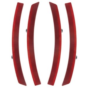 3983-504 - Chevrolet Corvette C7 Sidemarkers - Ghosted - Long Beach Red