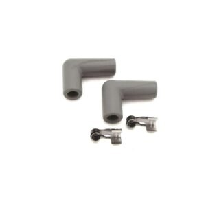 2 Pack of 90 Degree Plug Boots and Terminals