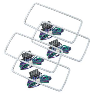 2629-334 - GMC Sierra 2007-2013 ORACLE ColorSHIFT Halo Kit (New Square Ring Design)