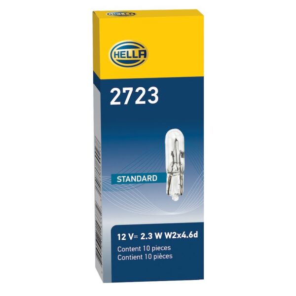 HELLA 2723 Standard Series Incandescent Miniature Light Bulb