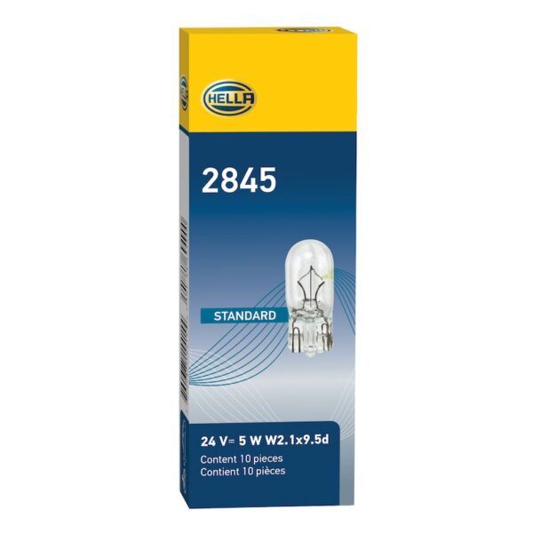 HELLA 2845 Standard Series Incandescent Miniature Light Bulb