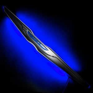 3019-002 - Chrysler Illuminated LED Sleek Wing - Blue