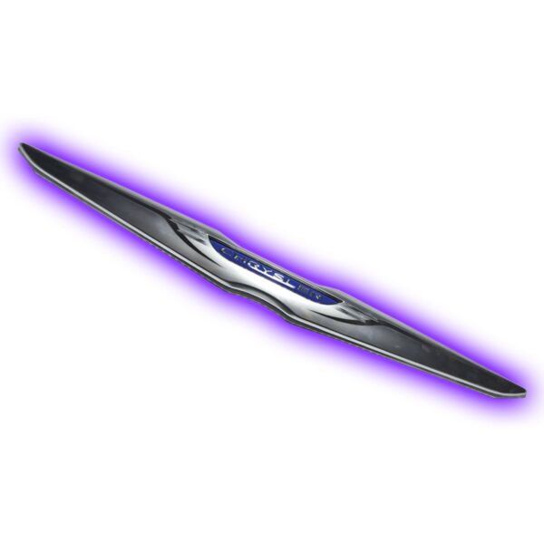 3019-007 - Chrysler Illuminated LED Sleek Wing - UV/Purple