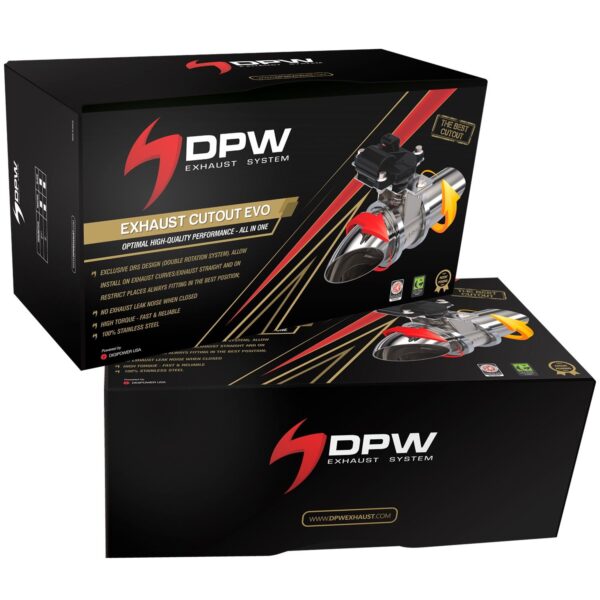 DPW Exhaust Cutout EVO Kit for Dual Exhaust 3 in