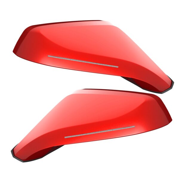 3027-504 - Chevy Camaro ORACLE Concept Side Mirrors - Victory Red (GCN)