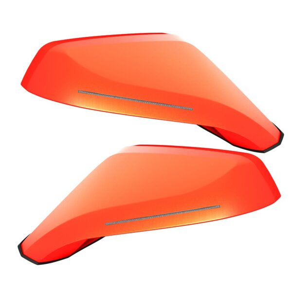 3039-504 - Chevy Camaro ORACLE Concept Side Mirrors - Inferno Orange (GCR)