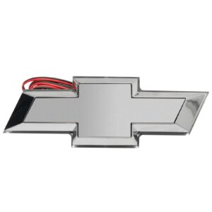 3042-003 - Illuminated Bowtie - Silver Ice Metallic (GAN) - Dual Intensity - Red