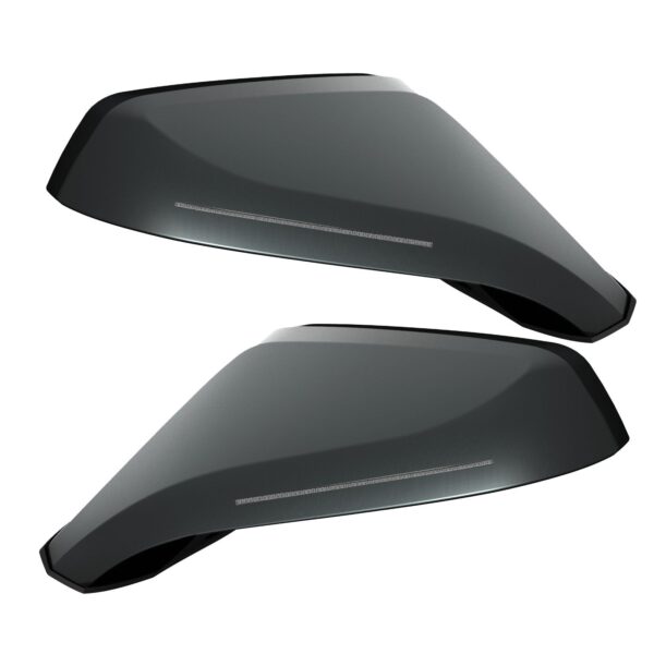 3042-504 - Chevy Camaro ORACLE Concept Side Mirrors - Cyber Gray Metallic (GBV)