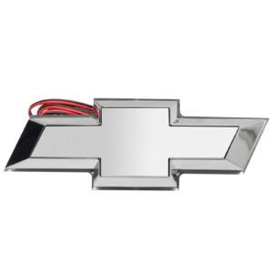 3043-003 - Illuminated Bowtie - Summit White (GAZ) - Red