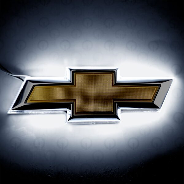 3057-001 - 2014-2015 Chevy Camaro Illuminated Bowtie - White