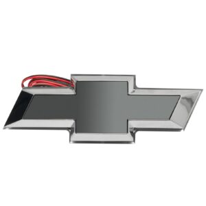 3071-003 - Illuminated Bowtie - Cyber Grey Metallic (GPV) - Red