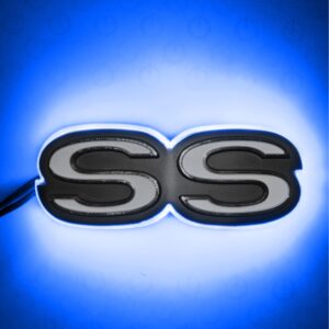 3095-002 - Chevy Camaro SS Illuminated Emblem - Blue