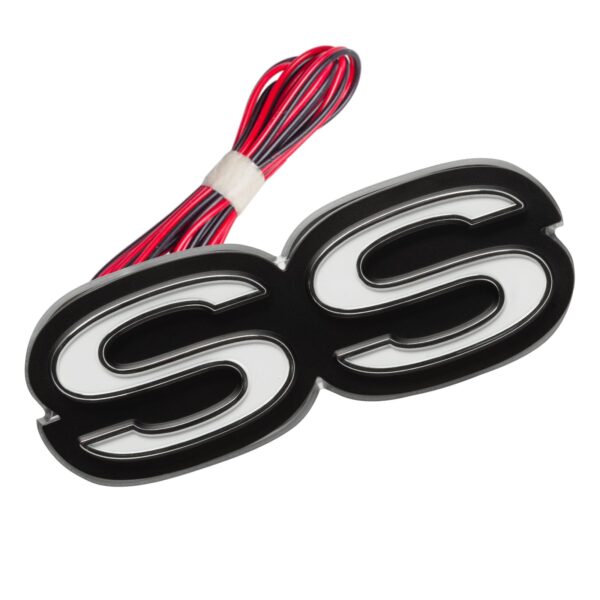 3095-003 - Chevy Camaro SS Illuminated Emblem - Red