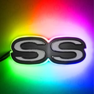 3095-333 - Chevy Camaro SS Illuminated Emblem - ColorSHIFT