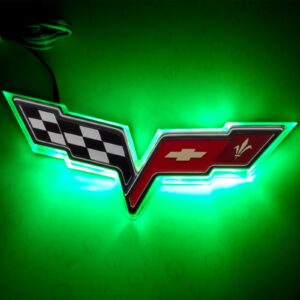 3098-004 - Chevy Corvette C6 Illuminated Emblem - Dual Intensity