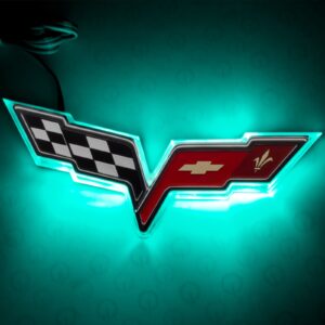 3098-010 - Chevy Corvette C6 Illuminated Emblem - Dual Intensity