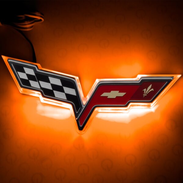 3099-005 - Chevy Corvette C6 Illuminated Emblem