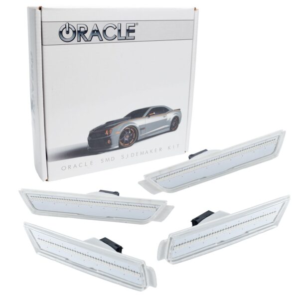 3101-019 - 2010-2015 Chevrolet Camaro ORACLE Concept Sidemarker Set - Clear - No Paint