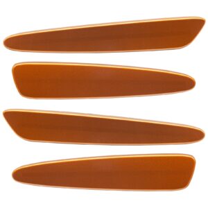 3187-504 - Chevrolet Corvette C6 Sidemarkers - Ghosted - Atomic Orange