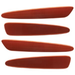 3189-504 - Chevrolet Corvette C6 Sidemarkers - Ghosted - Daytona Sunset Orange