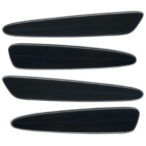 3177-504 - Chevrolet Corvette C6 Sidemarkers - Ghosted - Carbon Flash Metallic