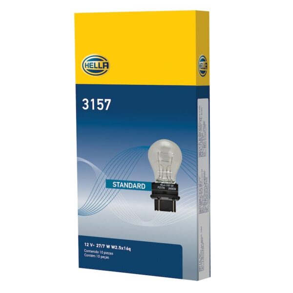 HELLA 3157 Standard Series Incandescent Miniature Light Bulb