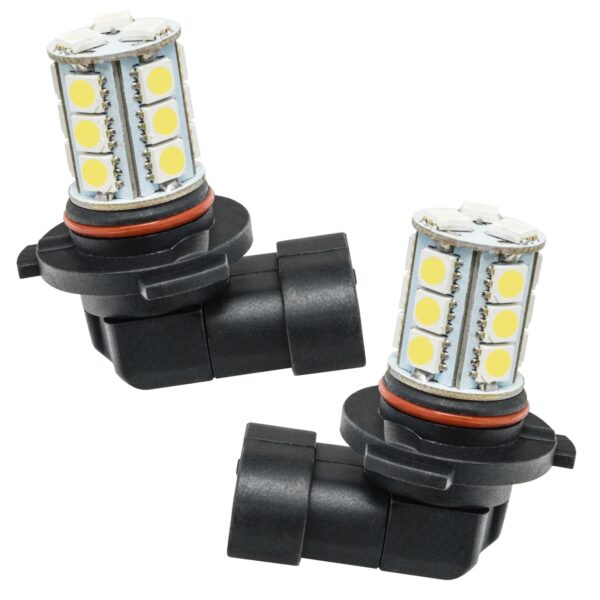 3601-001 - ORACLE H10 / 9145 18 LED Bulbs (Pair) - White