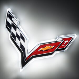 3633-001 - Corvette C7 Rear Illuminated Emblem