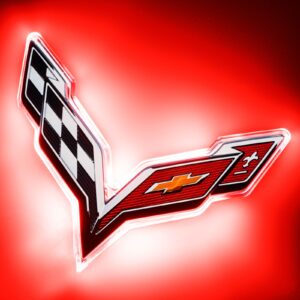 3633-003 - Corvette C7 Rear Illuminated Emblem