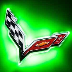 3655-004 - Corvette C7 Rear Illuminated Emblem - Dual Intensity