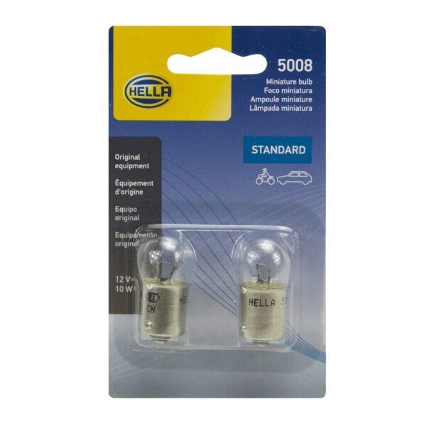 HELLA 5008TB Standard Series Incandescent Miniature Light Bulb