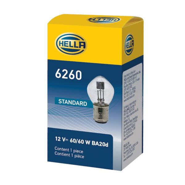 HELLA 6260 Standard Series Incandescent Miniature Light Bulb