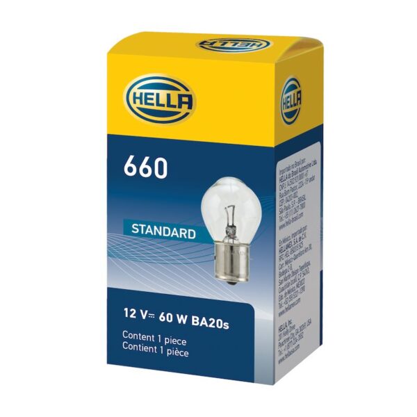 HELLA 660 Standard Series Incandescent Miniature Light Bulb