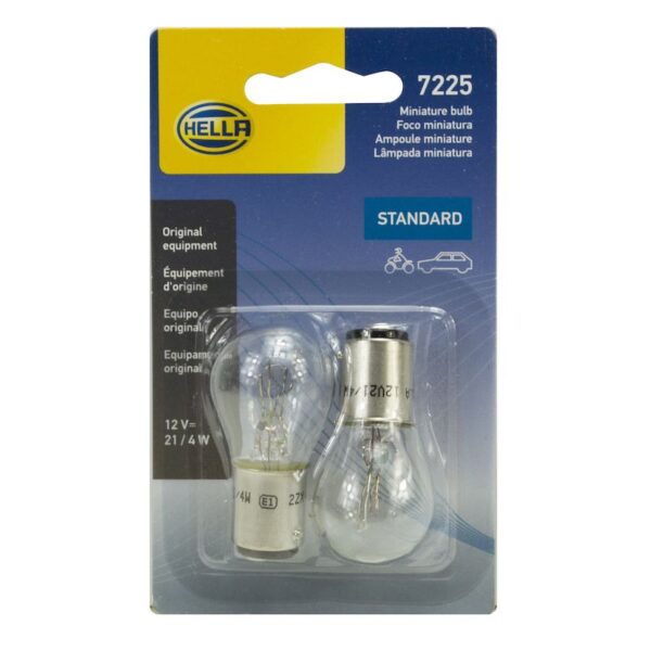 HELLA 7225TB Standard Series Incandescent Miniature Light Bulb