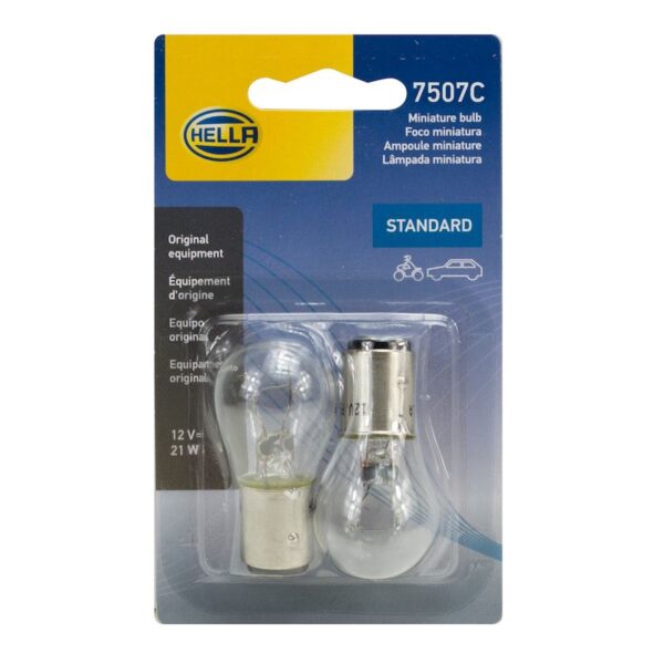 BULB 7507C 12V 21W S8 CLEAR          8GA