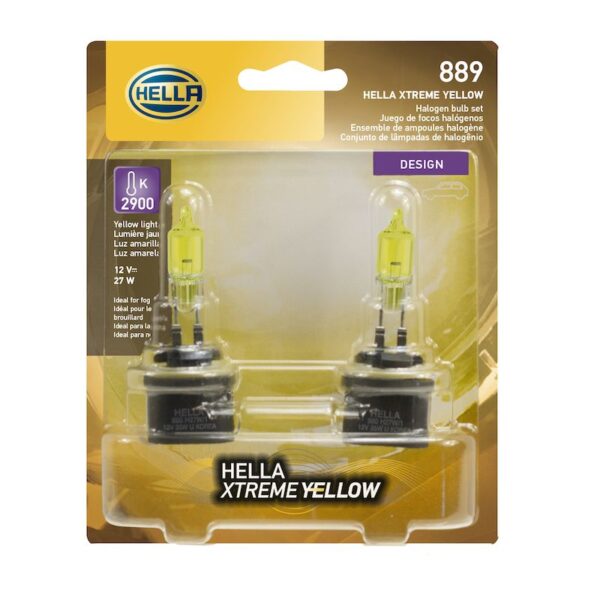 HELLA 889 YL Design Series Halogen Light Bulb