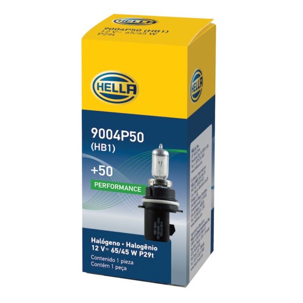 HELLA 9004P50 Performance Series Halogen Light Bulb