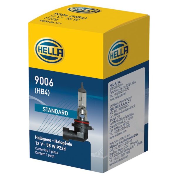 HELLA 9006 Standard Series Halogen Light Bulb