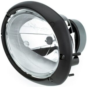 Oval 120 H4 Single High/Low Beam Headlamp with Bezel