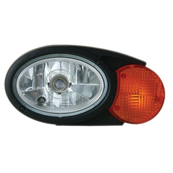 C120 HB2 Single High/Low Beam LH Combination Headlamp with Bracket