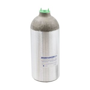 CO2 BOTTLE ONLY (NO VALVE), DOT/NHRA APPROVED, 2.5 POUND CAPACITY