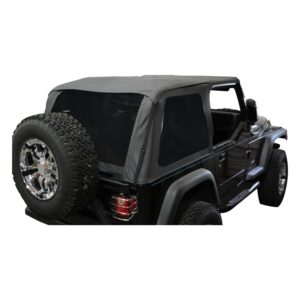 RT Off-Road - Fabric Black Bowless Soft Top