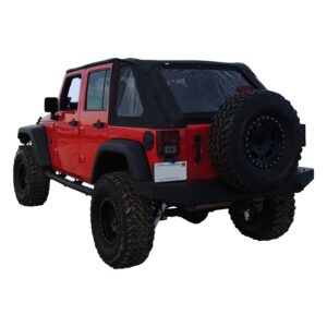 RT Off-Road - Fabric Black Bowless Soft Top