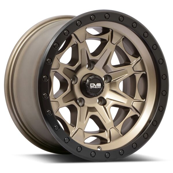 886 Simulated BeadLock - Matte Bronze - 17 X 9 - BP:5X127 - OS:-12