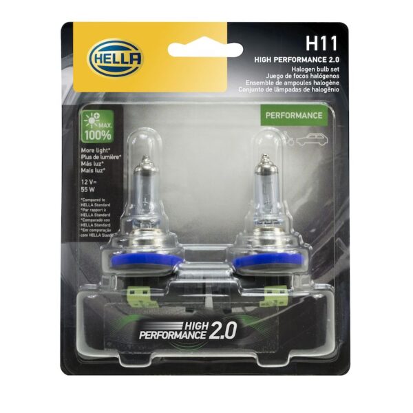 HELLA H11 2.0TB Performance Series Halogen Light Bulb