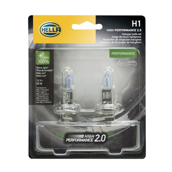 HELLA H1 2.0TB Performance Series Halogen Light Bulb