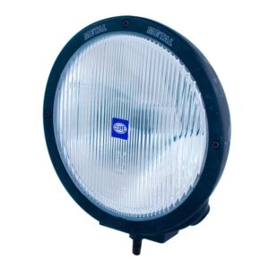 Rallye 4000 Single Black Euro Beam with Position Lamp