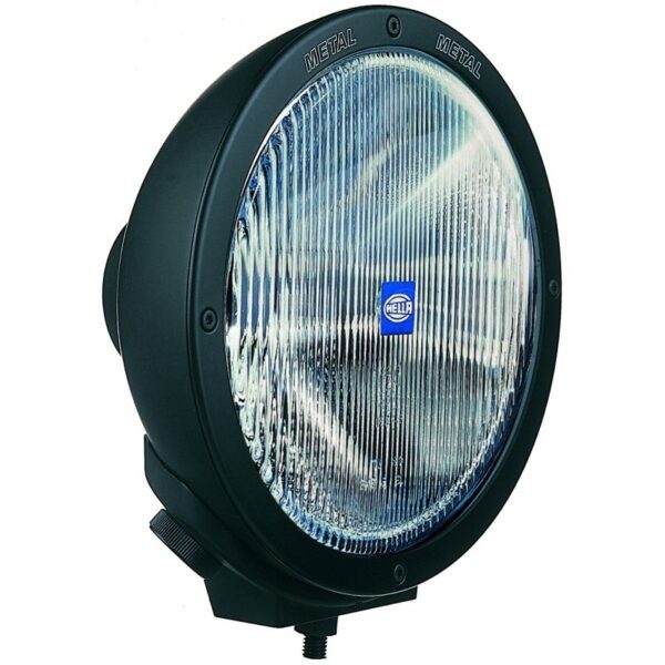 Rallye 4000 Single Black Euro Beam with Position Lamp