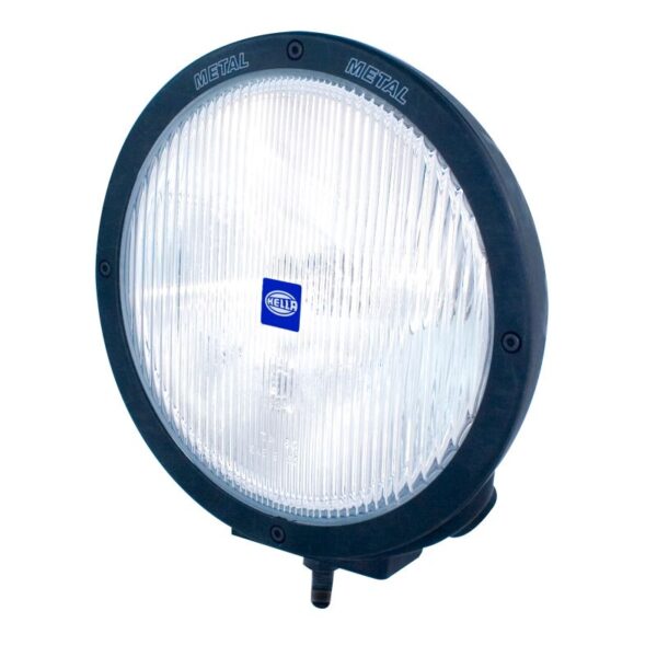 Rallye 4000 Single Black Euro Beam with Position Lamp