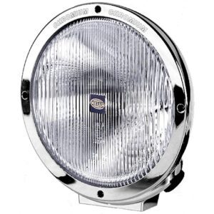 Rallye 4000 Single Chrome Euro Beam with Position Lamp